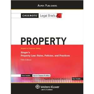  Casenote Legal Briefs Property (text only) 5th (Fifth 