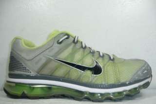 Nike Air Max 360 Mens Size 10.5 Running Shoes Green Silver Ipod 2010 