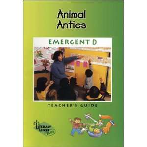  Animal Antics Emergent Level Teachers Guide 