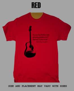 SRV guitar quote Stevie Ray Vaughn SMALL 2XL t shirt  