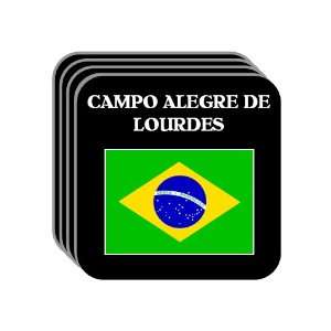 Brazil   CAMPO ALEGRE DE LOURDES Set of 4 Mini Mousepad Coasters