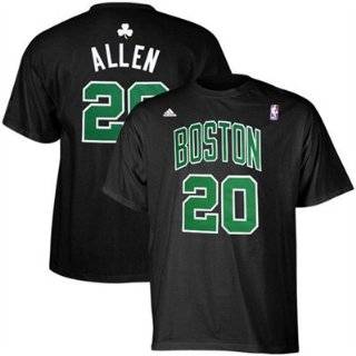  Ray Allen adidas Name and Number Boston Celtics T Shirt 