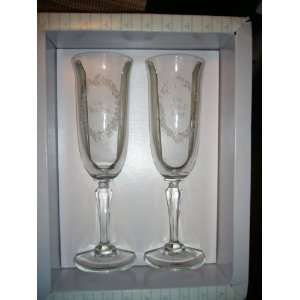   Moments Best Man/Maid of Honor Wedding Toast Glasses 