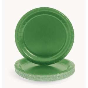  Green Paper Plates   Tableware & Party Plates: Health 