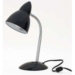  Globe 13W Black Gooseneck Desk Lamp