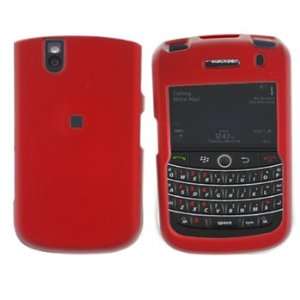    BlackBerry 9630 SnapOn Case   Rubber Red Cell Phones & Accessories