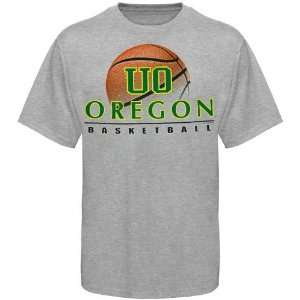  Oregon Ducks Ash Basketball Graphic T shirt Sports 