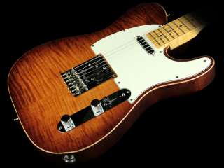 Fender Select Telecaster Electric Guitar Flame Maple Top Violin Burst 