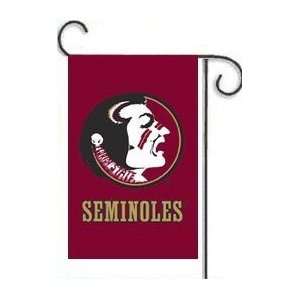  Florida State Double Sided Appliqued Garden Flag Sports 
