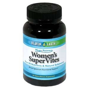  Heaven and Earth Womens Super Vites Tablets, 90 Count 