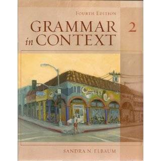  Grammar in Context Book 3 (9780838466513) Sandra N 