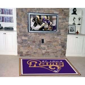  NFL St Louis Rams   AREA RUG 4x6 (46x72): Home 