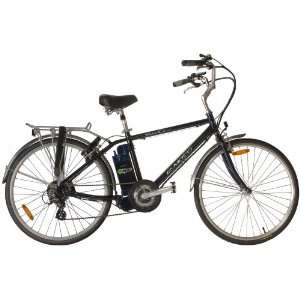   Comfort Electric Bicycle (Navy Blue, 24 17 Inch)