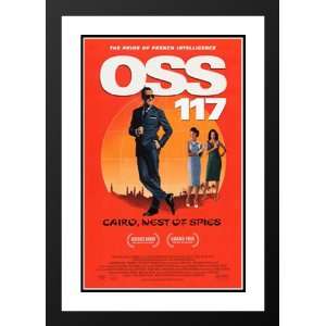  OSS 117 Cairo, Nest of Spies 32x45 Framed and Double Matted Movie 