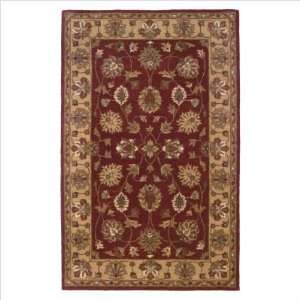  Birmingham Vintage Garnet / Pale Gold Oriental Rug Size: 8 