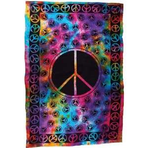  Peace Tie Dye Tapestry or Bedspread: Everything Else