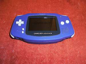 Nintendo Game Boy Advance Indigo Used 045496714994  
