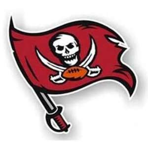  Tampa Bay Buccaneers 12 Inch Left Flag Car Magnet Sports 
