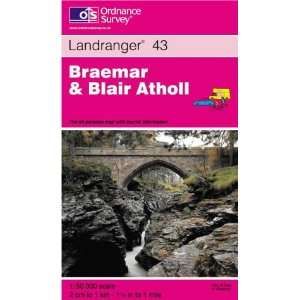  Braemar and Blair Atholl (Landranger Maps) (9780319224939 