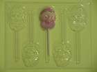 BABY w/ PACIFIER Shower Chocolate Candy Soap Clay Mold