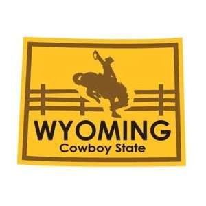   Foster STATE ments Sticker Wyoming; 6 Items/Order