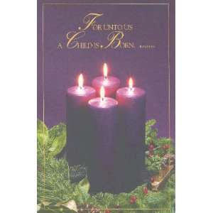  Advent 2002/4th Sunday Purple Bulletin, Regular Size 