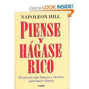   Hagase Rico (Spanish Edition) (9789700517155): Napoleon Hill: Books