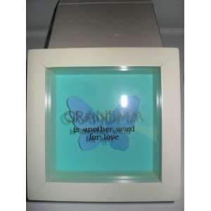  Grandma is another word for love Shadowbox Picture Frame 