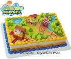 SpongeBob Square Pants Pirate Treasure Hunt Party Cake Decoration 