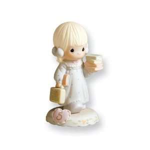  Precious Moments Growing in Grace Age Five Porcelain 