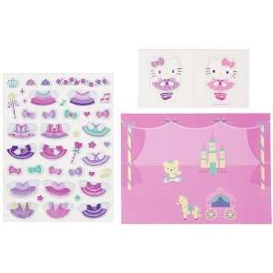  Japanese Sanrio Hello Kitty Dress up Stickers Kit Toys & Games