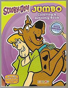   Coloring Book SHAGGY VELMA DAPHNE Craft Activity TOY Gift NEW  