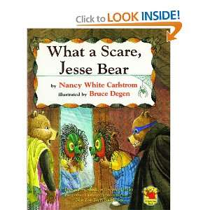  What A Scare, Jesse Bear (9780689851902) Nancy White 