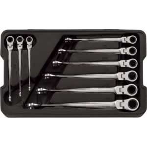   Pc. GearwrenchÂ® X Beamâ¢ Flex Ratcheting Wrench Set   Fractional
