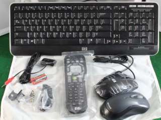   BUNDLE Keyboard, Mouse, Media Center Remote Control Optical  