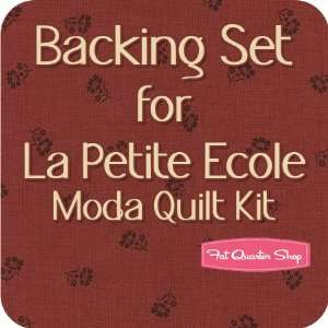  Backing Set for La Petite Ecole Moda Quilt Kit   4.5 yards 
