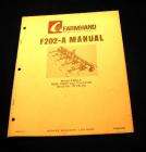   manual for row crop cultivator serial no 101 up by farmhand it