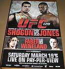 ufc posters  