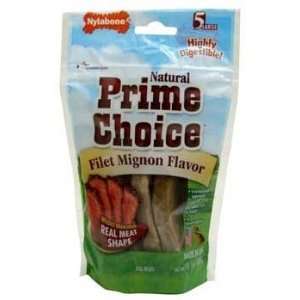  T.F.H. Nylabone Primechoice Filet Mignon 5ct: Pet Supplies