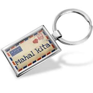   Love Letter from the Philippines Filipino   Hand Made, Key chain ring