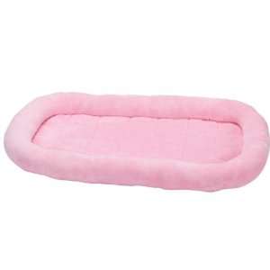    Slumber Pet Soft Terry Dog Crate Bed, Medium, Pink: Pet Supplies