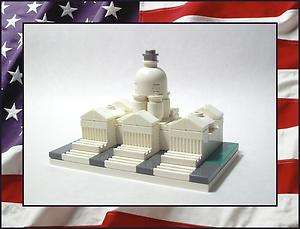 ☆ LEGO United States Capitol City Building (Mini 2 X 3) 59 Total 