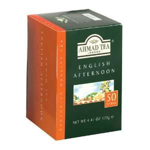 Ahmad English Afternoon Tea, 50 Count 4.41 Ounce Packet:  