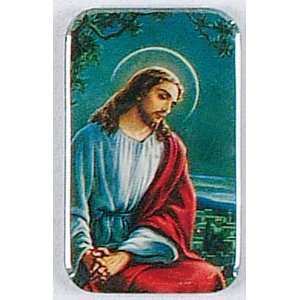  Religious Magnet  Jesus Praying   1and 3/4x2and3/4   A 
