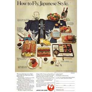  Print Ad 1972 Japan Air Lines Japan Air Lines Books
