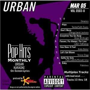    Pop Hits Monthly Karaoke   URBAN March 2005 Various Artists Music