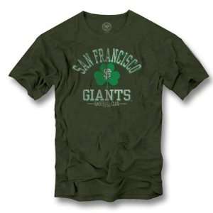 San Francisco Giants 47 Brand Bottle Green St. Pattys Day Scrum T 