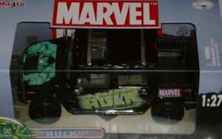 Marvel Incredible Hulk Hummer H2 Metal Diecast Car 1:27 090159310051 