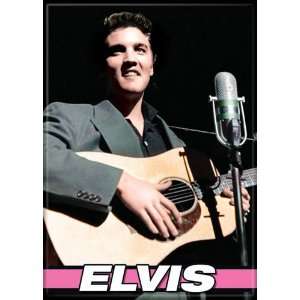  Elvis Presley Pink Banner Magnet 20516E