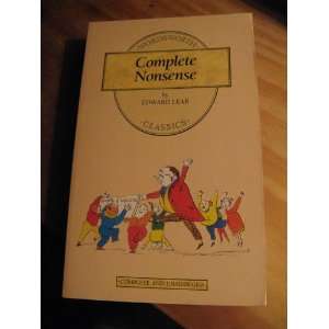  COMPLETE NONSENSE EDWARD LEAR, MARY EVANS PICTURES 